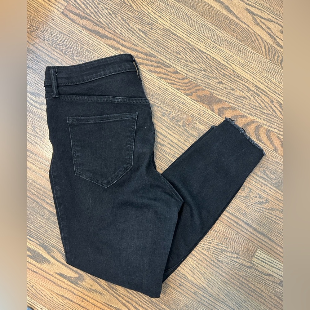 Old Navy Black Rockstar Super Skinny Jeans